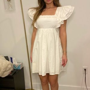 White Baroque Dress